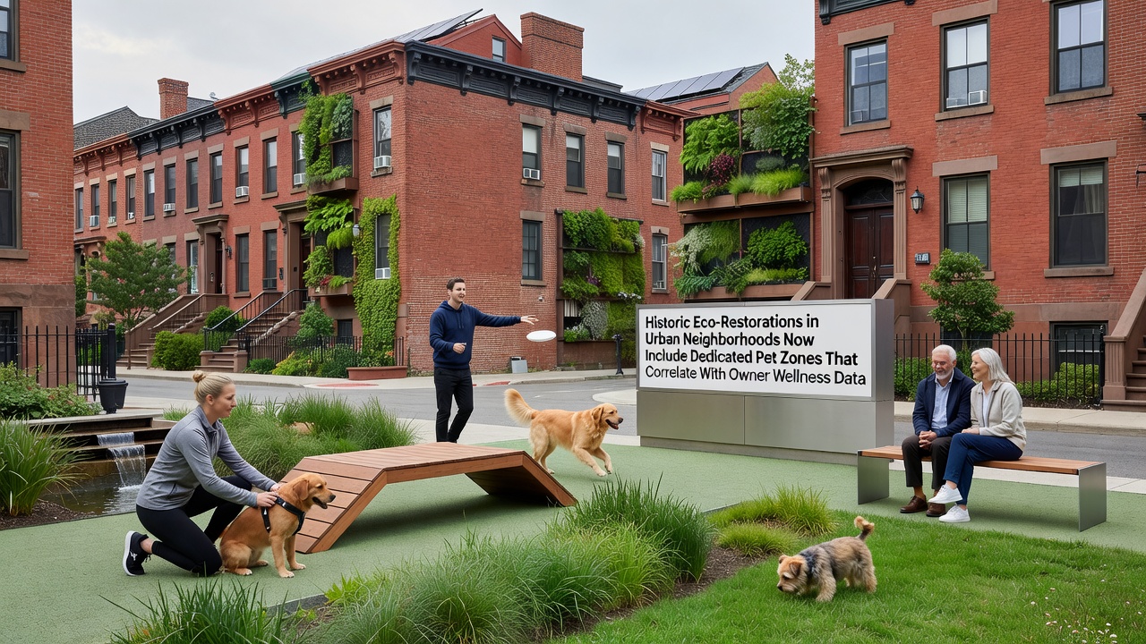 Historic Eco-Restorations in Urban Neighborhoods Now Include Dedicated Pet Zones That Correlate With Owner Wellness Data