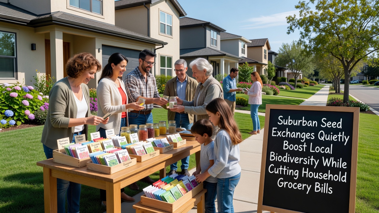 Suburban Seed Exchanges Quietly Boost Local Biodiversity While Cutting Household Grocery Bills